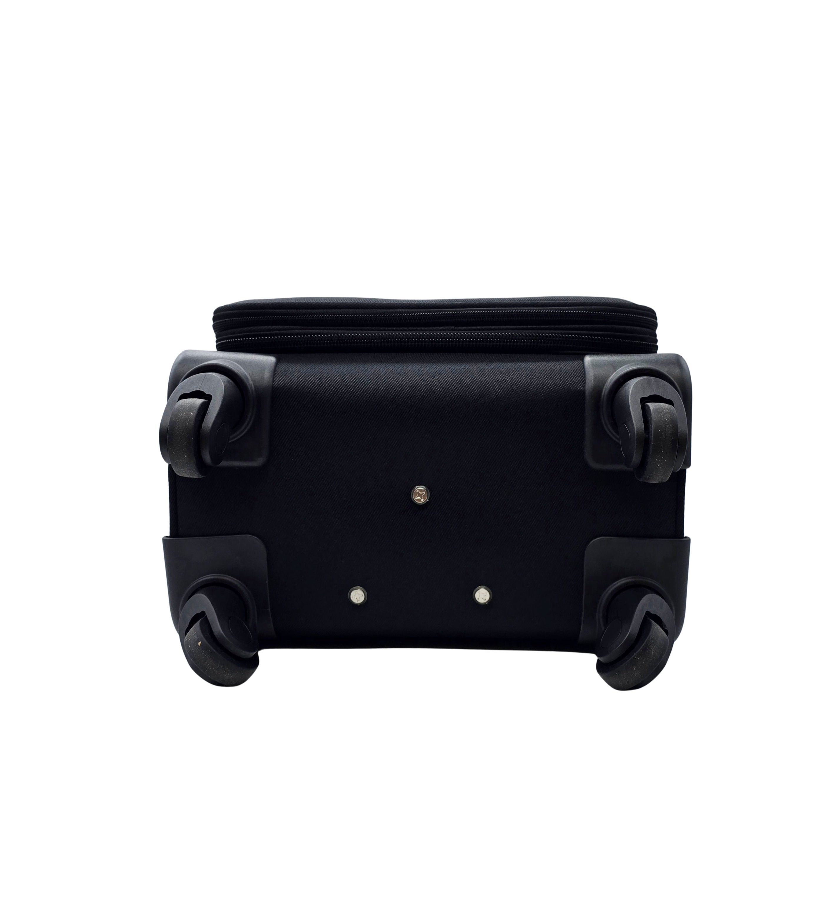 SOFT COVER ABS LIGHT WEIGHT LUGGAGES (BLACK)